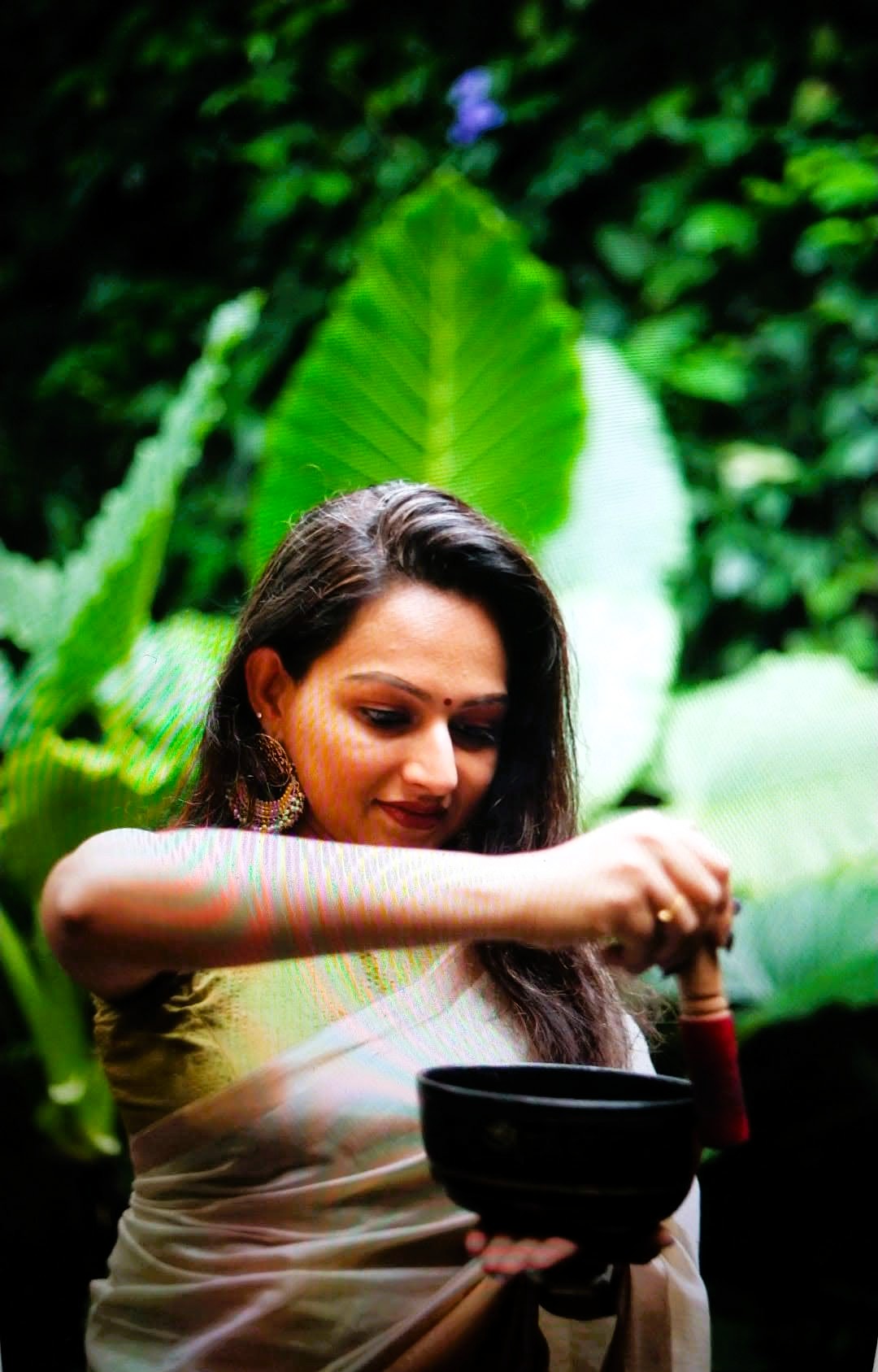 Nayana during performance